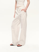 Levan paper sensation casual pants white