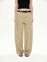 Levan paper sensation casual pants light khaki