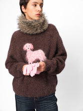 Pink Puppy Jacquard Alpaca Wool Pullover mocha