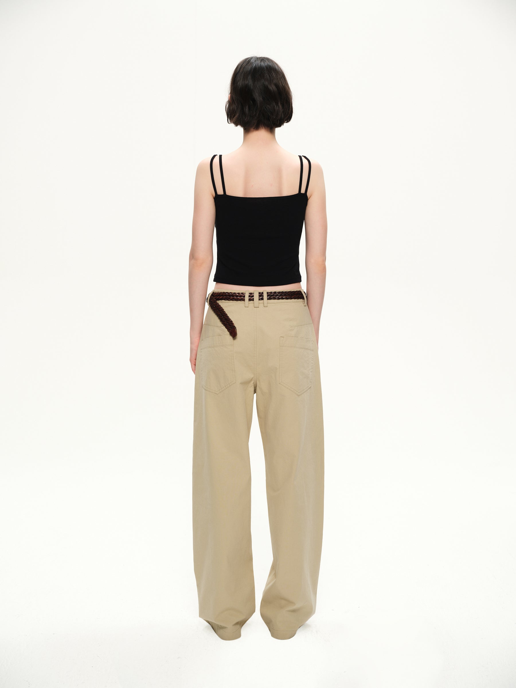 Levan paper sensation casual pants light khaki