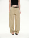 Levan paper sensation casual pants light khaki