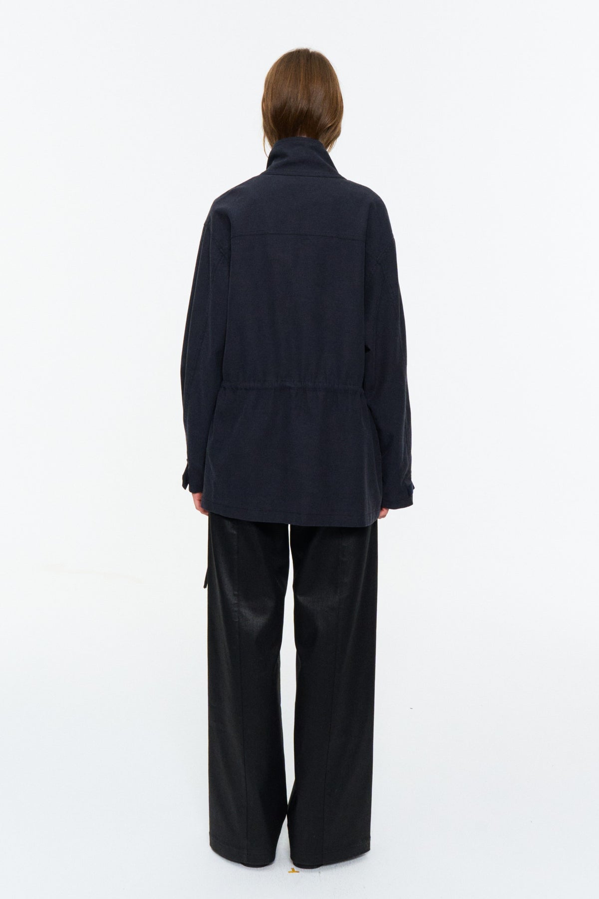 Mid-Length Utility Jacket Navy